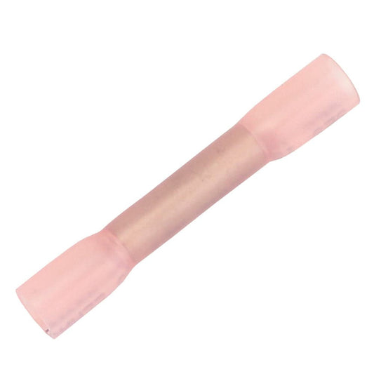 Pacer 22-18 AWG Heat Shrink Butt Connector - 25 Pack [TBSE18-25] - Twin Screws Marine Service