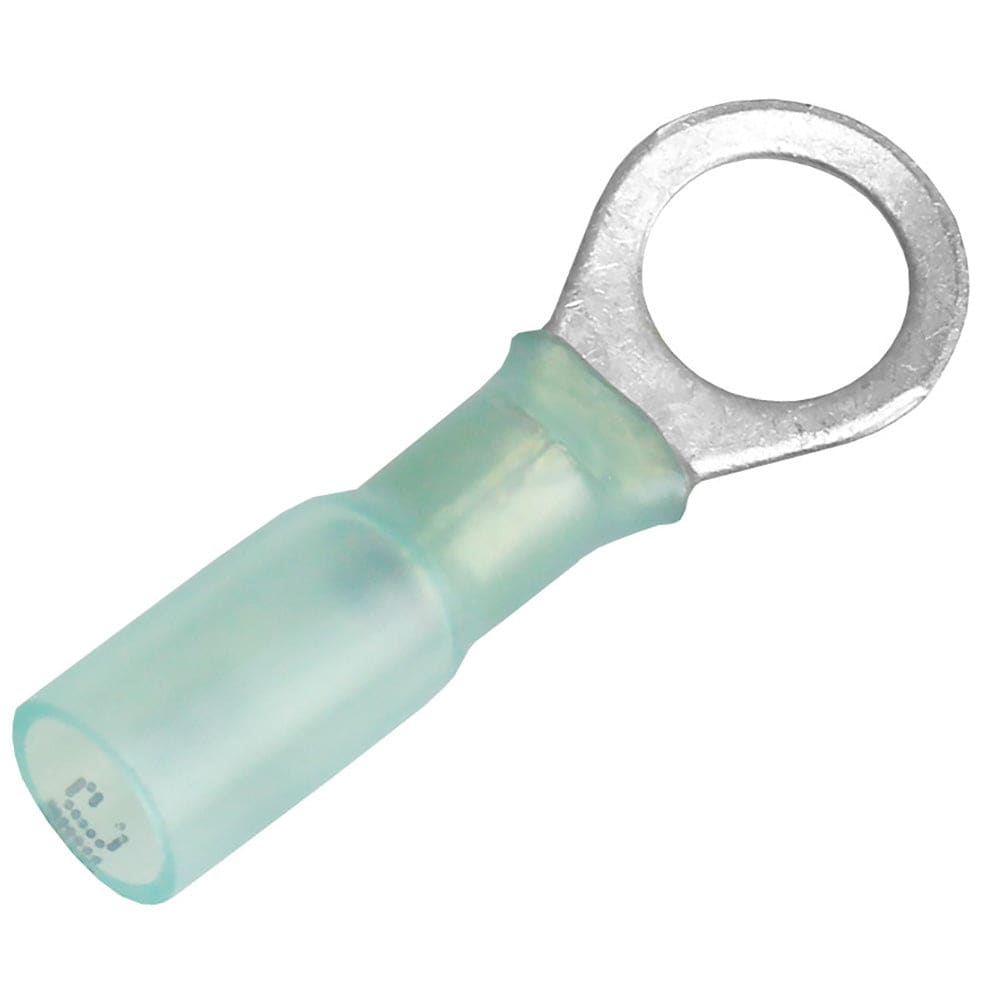 Pacer 16-14 AWG Heat Shrink Ring Terminal - 5/16" Stud Size - 100 Pack [TE14-56R-100] - Twin Screws Marine Service