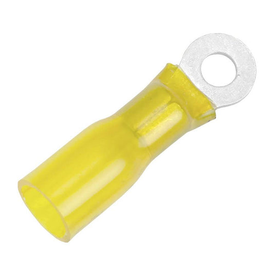 Pacer 12-10 AWG Heat Shrink Ring Terminal - #10 Stud Size - 3 Pack [TE10-10R-3] - Twin Screws Marine Service