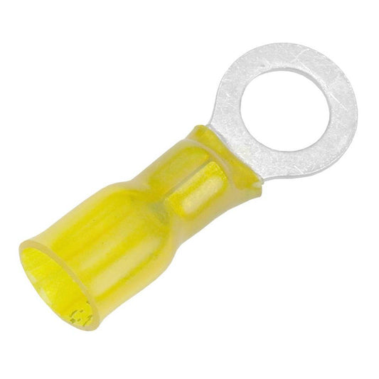 Pacer 12-10 AWG Heat Shrink Ring Terminal - 5/16" Stud Size - 25 Pack [TE10-56R-25] - Twin Screws Marine Service