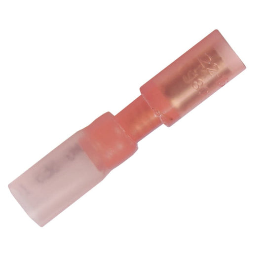 Pacer 22-18 AWG Heat Shrink Female Bullet Terminal - 25 Pack [TBRE18-156-25] - Twin Screws Marine Service