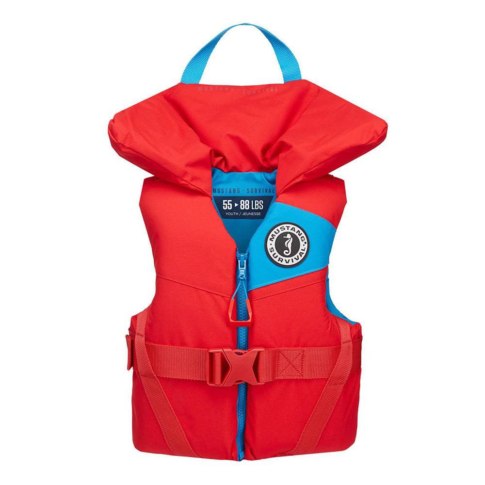 Mustang Lil Legends Youth Foam - Imperial Red - Youth [MV356002-277-0-216] - Twin Screws Marine Service