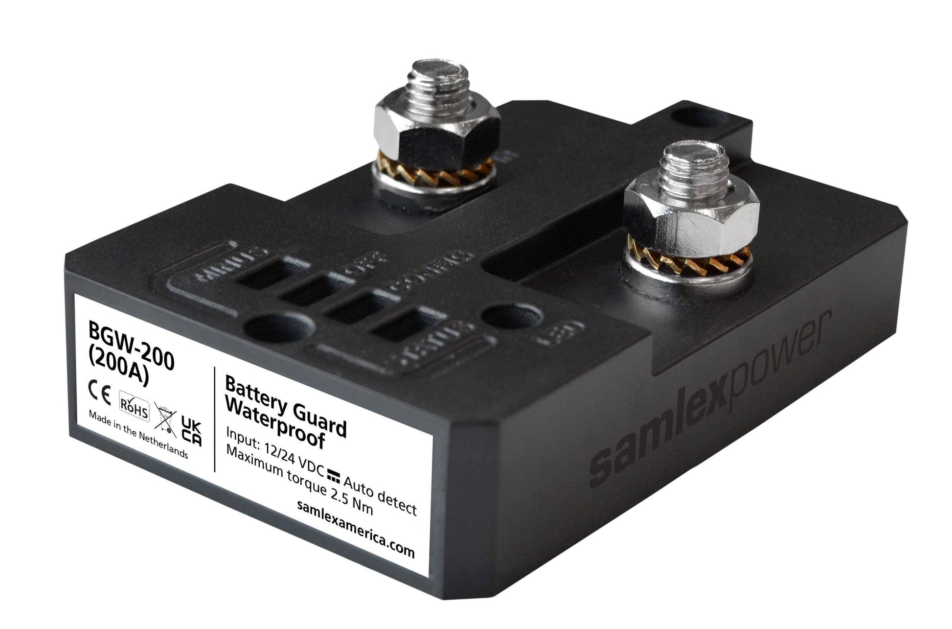 Samlex Waterproof Battery Guard - 200 Amps [BGW-200] - Twin Screws Marine Service