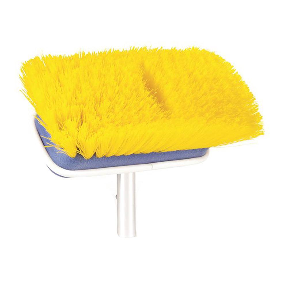 Camco Brush Attachment - Medium - Yellow [41924] - Twin Screws Marine Service