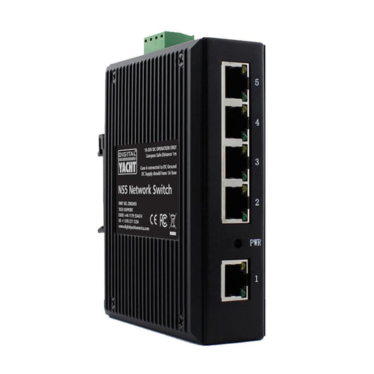 Digital Yacht NS5 5 Port Marine Network Switch [ZDIGNS5] - Twin Screws Marine Service