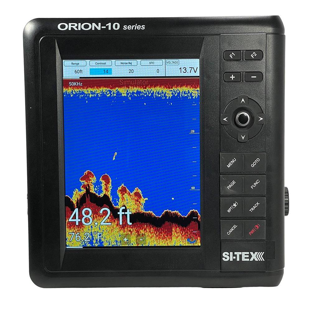 SI-TEX 10" Chartplotter/Sounder Combo w/Internal GPS  C-MAP 4D Card [ORIONCF] - Twin Screws Marine Service