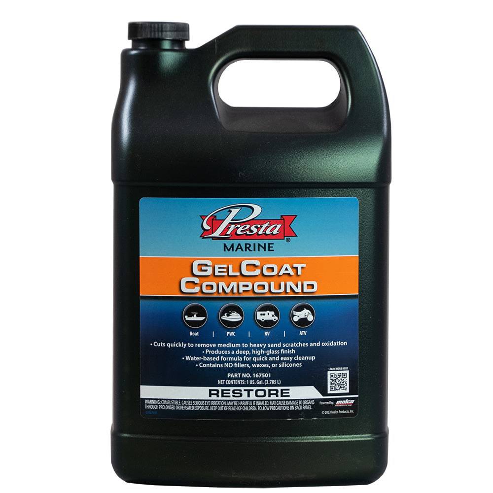 Presta Gel Coat Compound - 1 Gallon [167501] - Twin Screws Marine Service