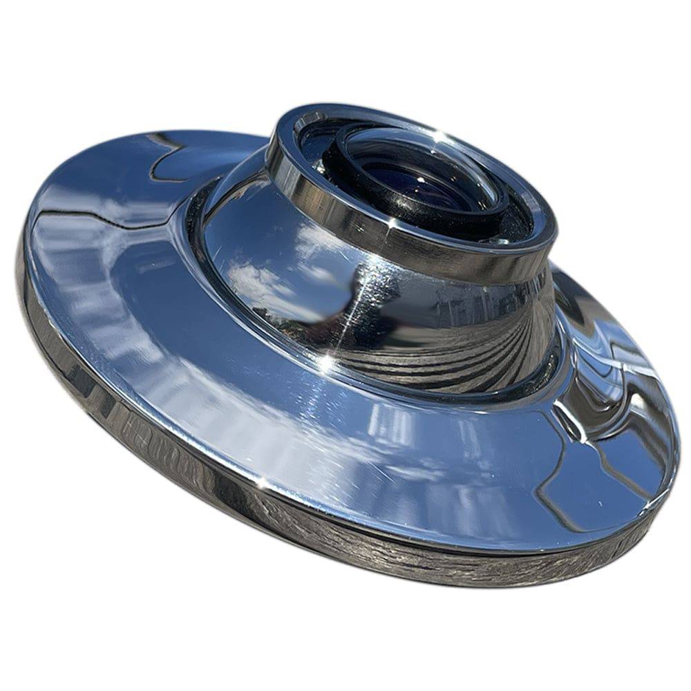 Iris 4-In-1 Flush Vertical Surface Mount - 316L - Recess Mount Dome [IRIS-S076] - Twin Screws Marine Service