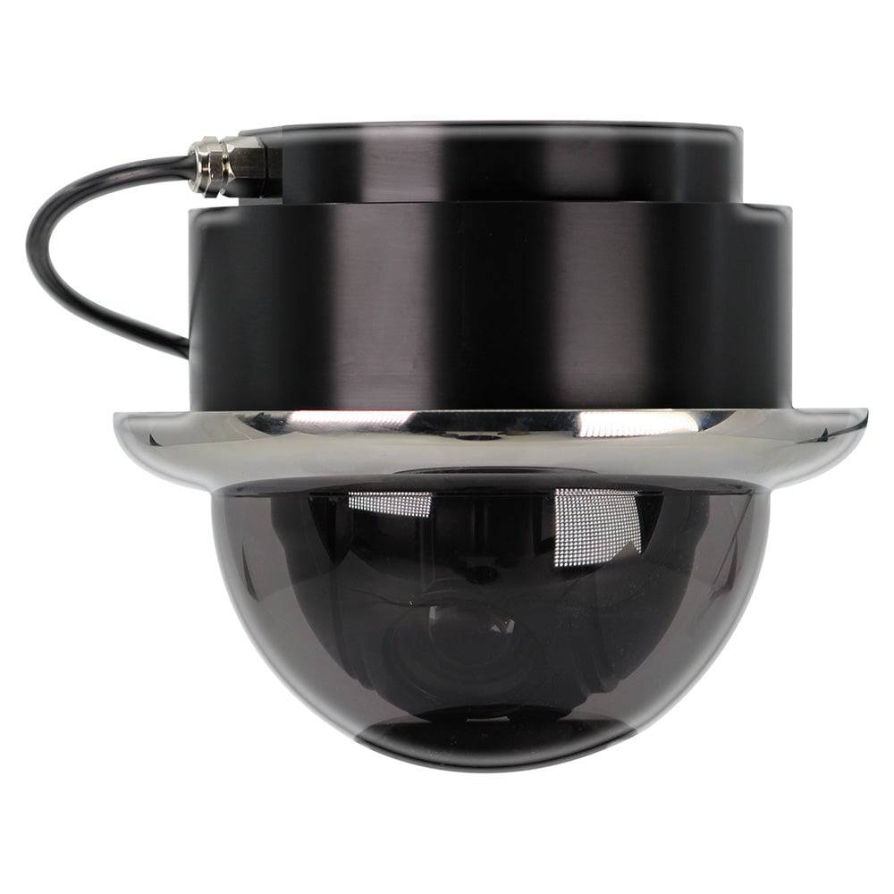 Iris Miniature Marine PTZ Dome Camera - Stainless Bezel - Hi-Def Ethernet IP - 10x Digital Zoom - 4 in 1 Video Format [IRIS4106] - Twin Screws Marine Service