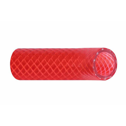 Trident Marine 3/4" Reinforced PVC (FDA) Hot Water Feed Line Hose - Drinking Water Safe - Translucent Red - Sold by the Foot [166-0346-FT] - Twin Screws Marine Service