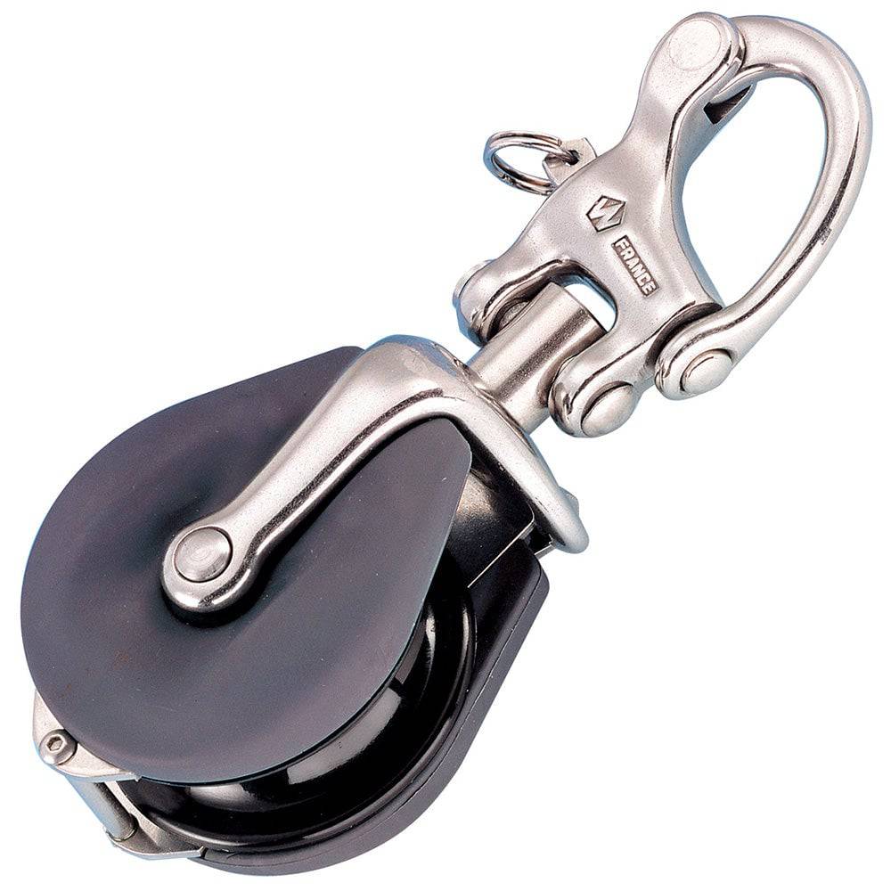 Wichard Snatch Block w/Snap Shackle - Max Rope Size 12mm (15/32") [34500] - Twin Screws Marine Service