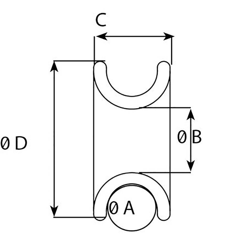 Wichard FRX10 Friction Ring - 10mm (25/64") [FRX10 / 21008] - Twin Screws Marine Service