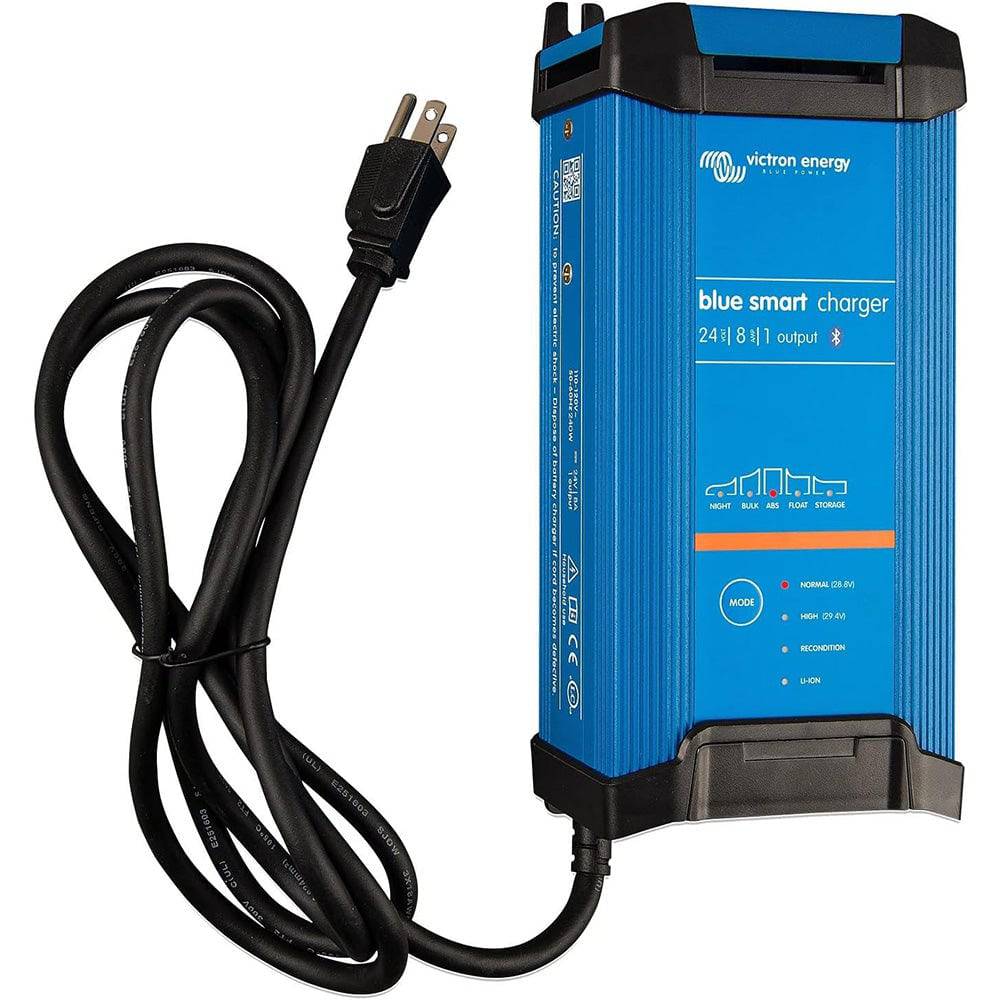 Victron Blue Smart IP22 24VDC 8A 1 Bank 120V Charger - Dry Mount [BPC240845102] - Twin Screws Marine Service