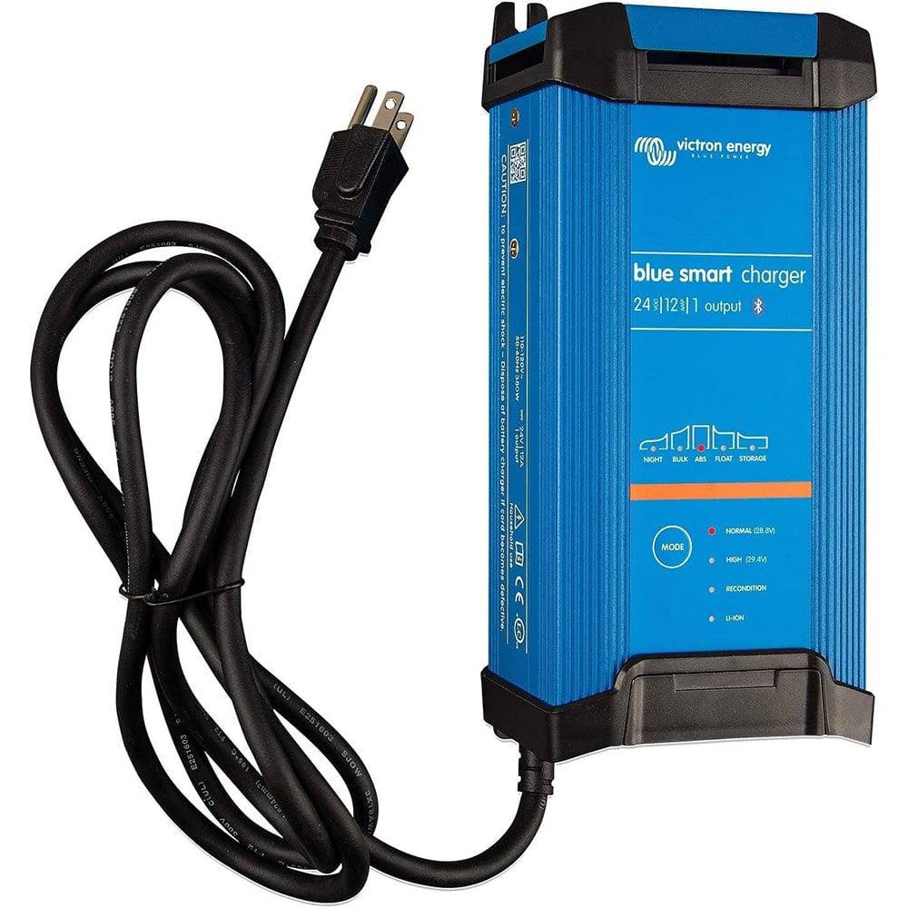 Victron Blue Smart IP22 24VDC 12A 1 Bank 120V Charger - Dry Mount [BPC241245102] - Twin Screws Marine Service