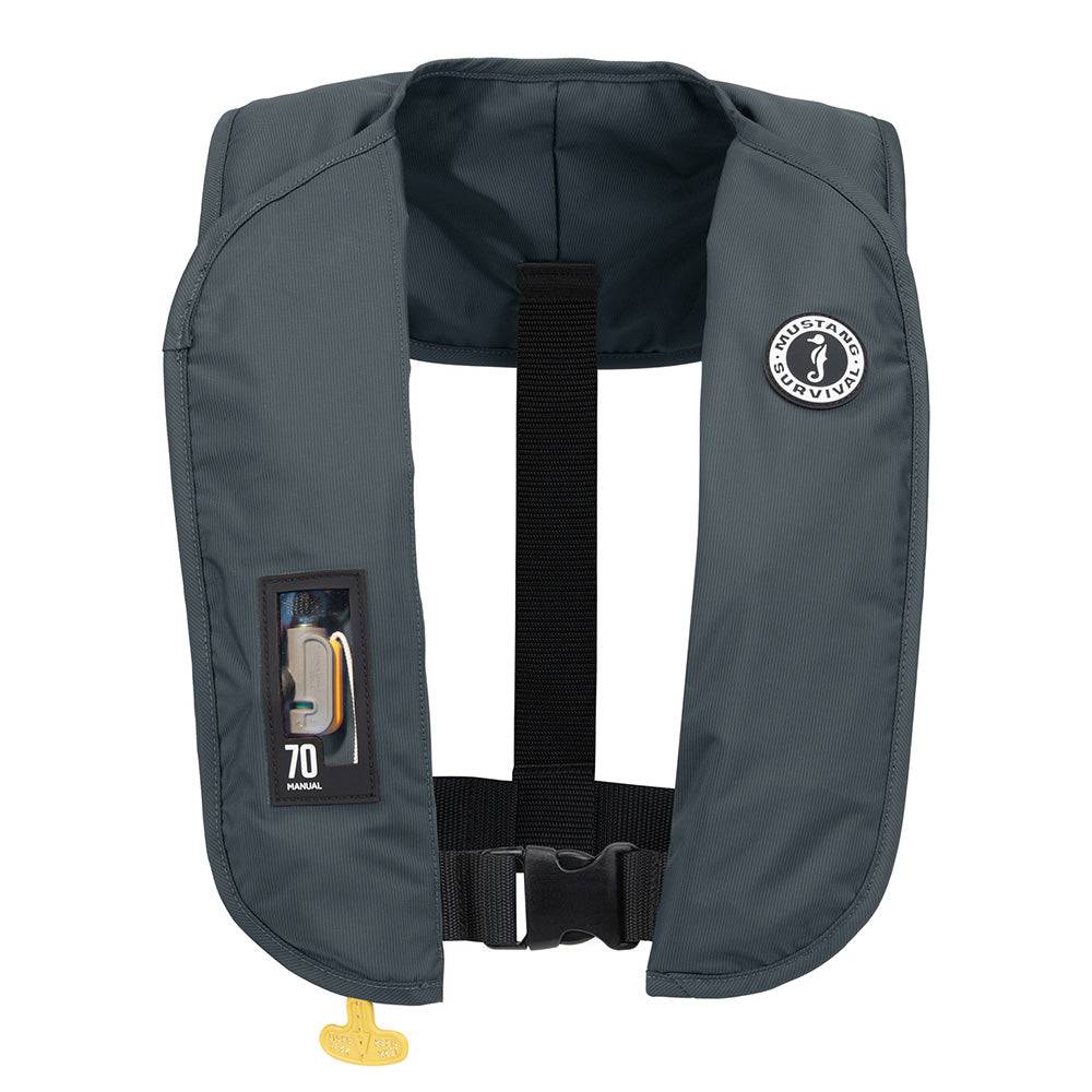Mustang MIT 70 Manual Inflatable PFD - Admiral Grey [MD4041-191-0-202] - Twin Screws Marine Service