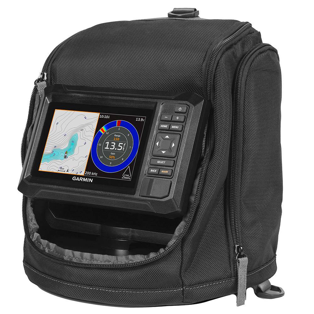 Garmin ECHOMAP UHD2 Keyed 5" cv Ice Fishing Bundle w/ECHOMAP UHD2 53cv  Dual Beam-IF Transducer [010-02590-35] - Twin Screws Marine Service