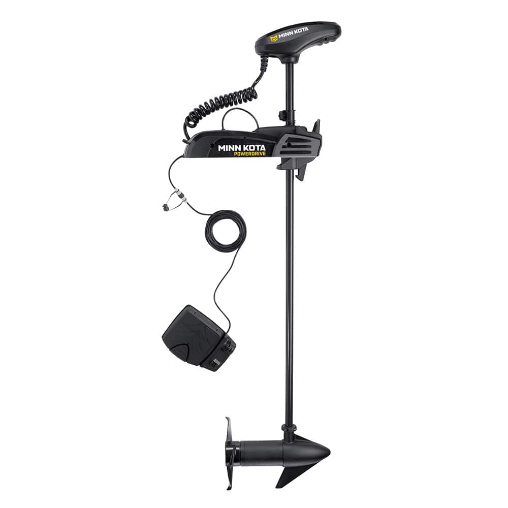 Minn Kota PowerDrive 55 Trolling Motor w/Foot Pedal - 12V - 55LB - 54" [1358453] - Twin Screws Marine Service