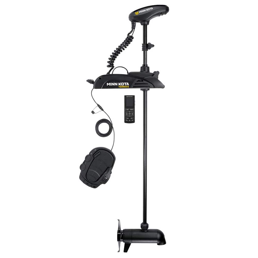 Minn Kota Terrova 112 Trolling Motor w/Wireless Remote - Dual Spectrum CHIRP - 36V - 112LB - 60" [1358310] - Twin Screws Marine Service