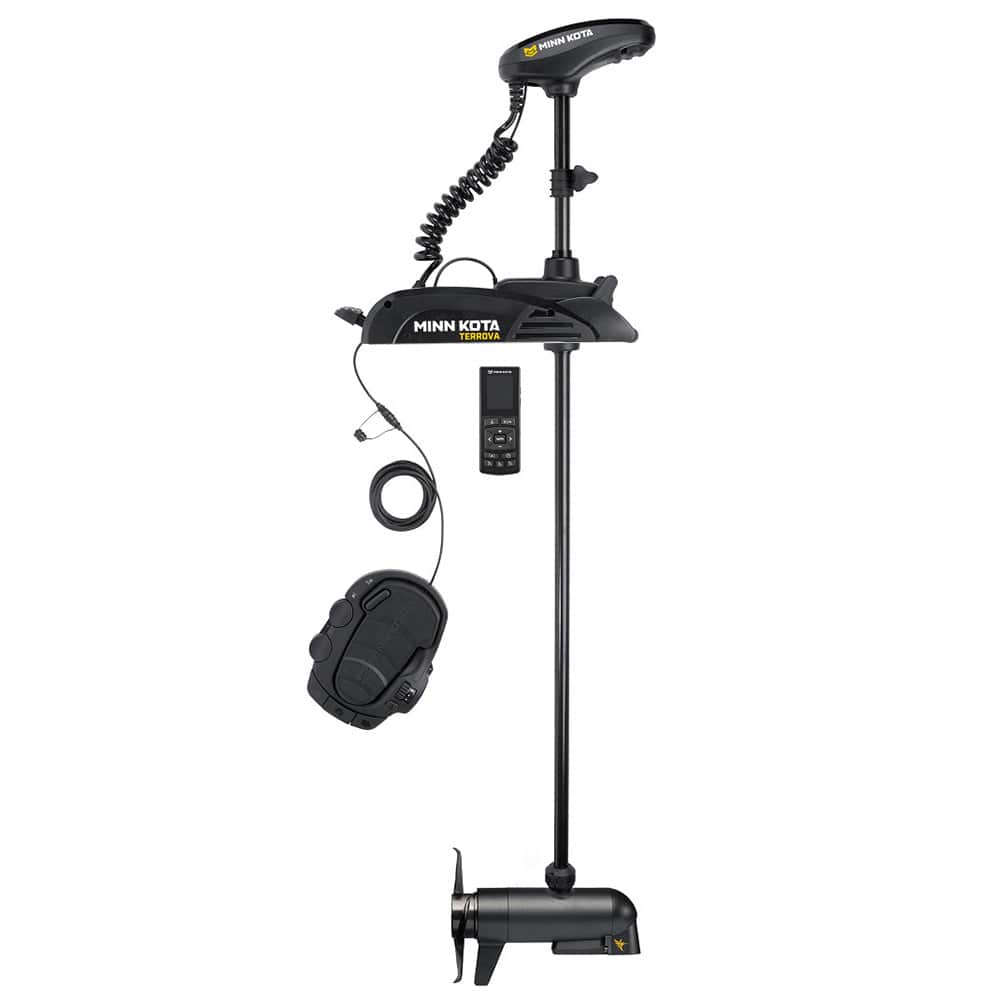 Minn Kota Terrova 112 Trolling Motor w/Wireless Remote - MEGA Down Imaging - 36V - 112LB - 60" [1358315] - Twin Screws Marine Service