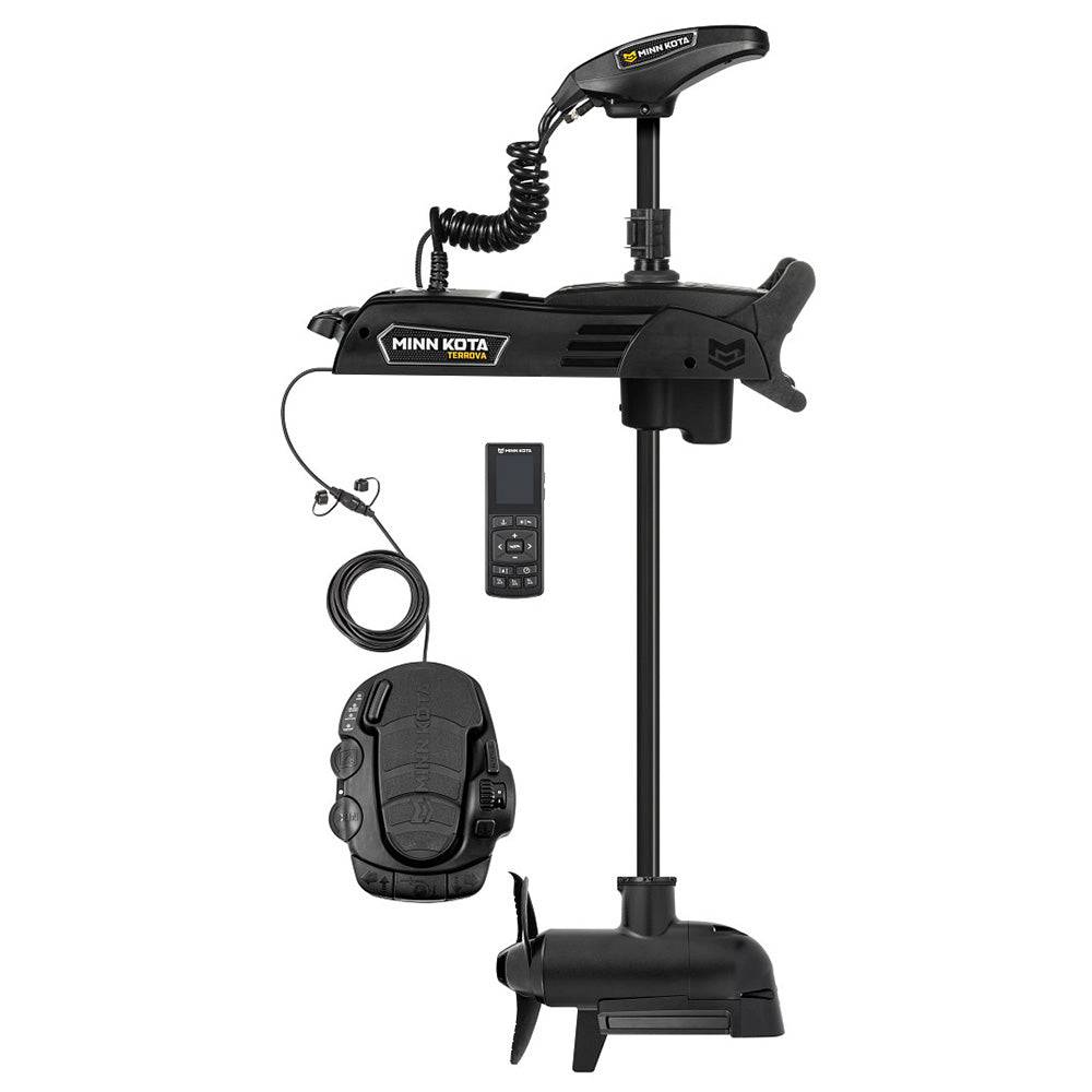 Minn Kota Terrova QUEST 90/115 Trolling Motor w/Wireless Remote - MEGA Down/Side Imaging - 24/36V - 90/115LBS - 45" [1358210] - Twin Screws Marine Service
