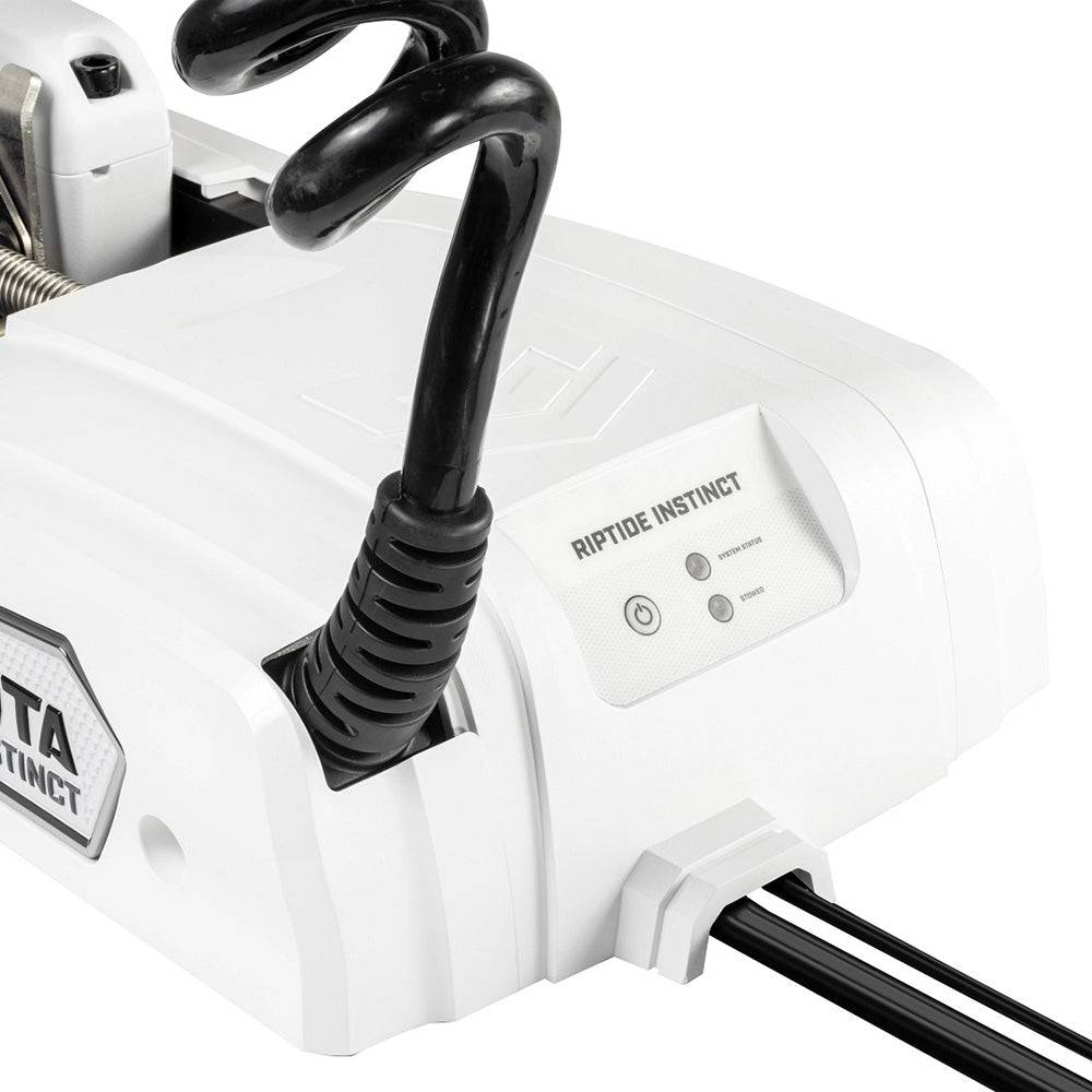 Minn Kota Riptide Instinct QUEST 90/115 Trolling Motor w/Wireless Remote - 24/36V - 90/115LBS - 72" -White [1358561] - Twin Screws Marine Service