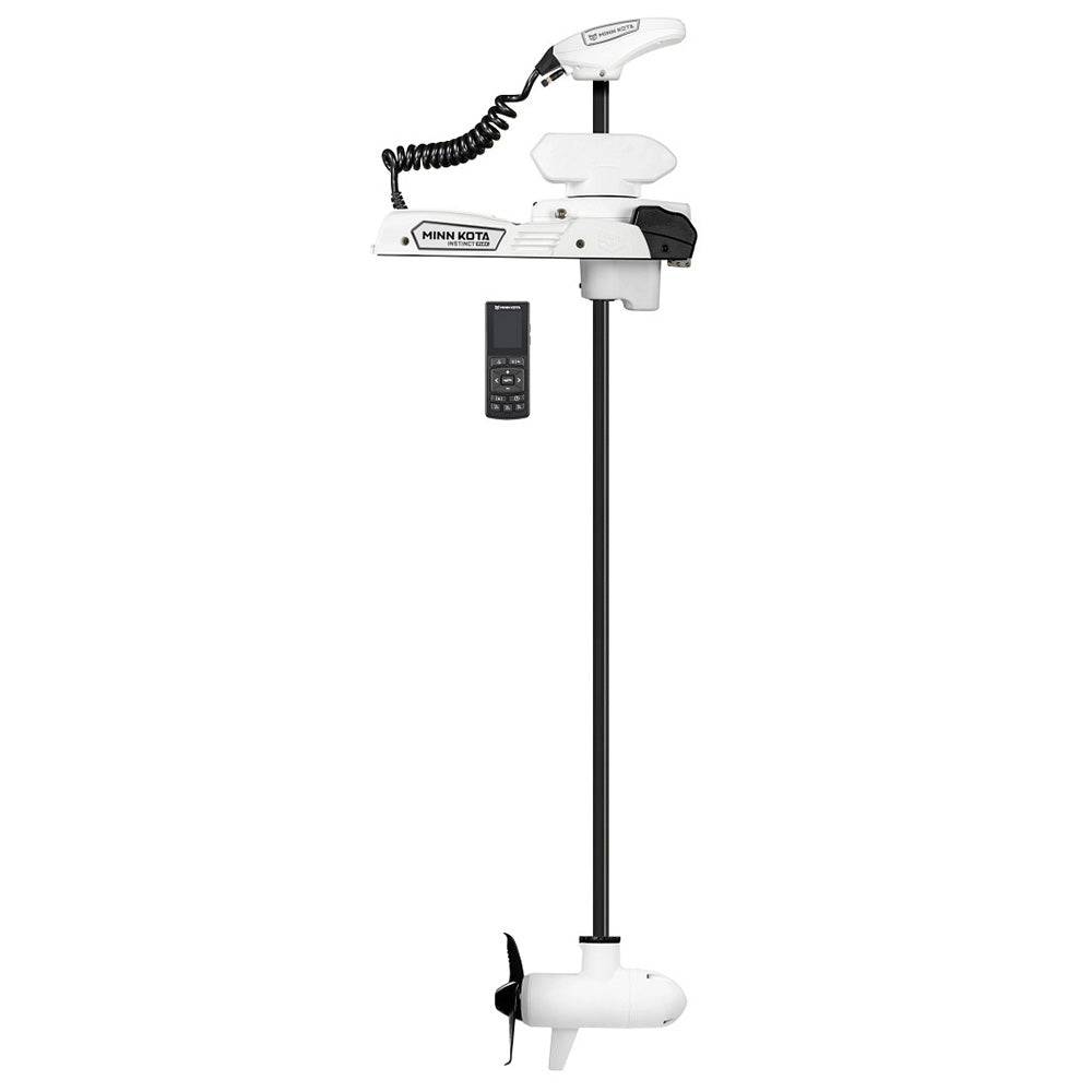 Minn Kota Riptide Instinct QUEST 90/115 Trolling Motor w/Wireless Remote - 24/36V - 90/115LBS - 72" -White [1358561] - Twin Screws Marine Service