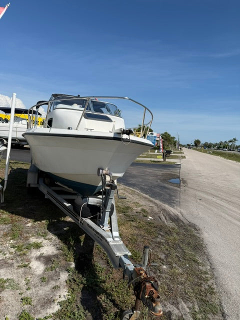 SOLD! 2000 Hydra-Sports 2100 WA + 1996 Loadmaster Trailer Package