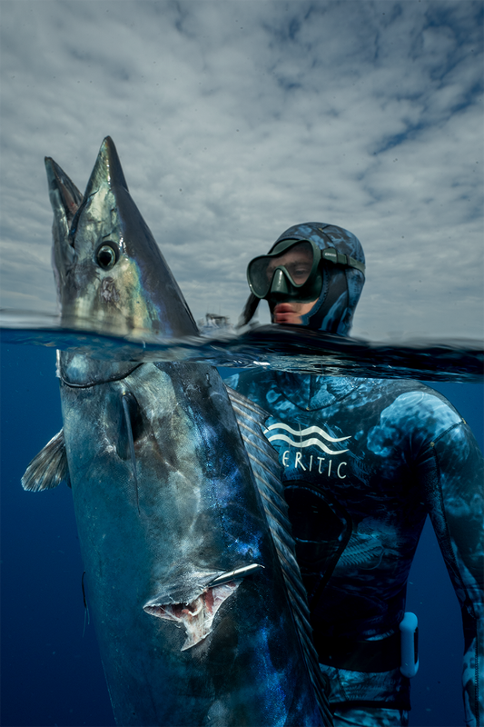 3mm Open Cell Wetsuit - Blue Trilobite Camo