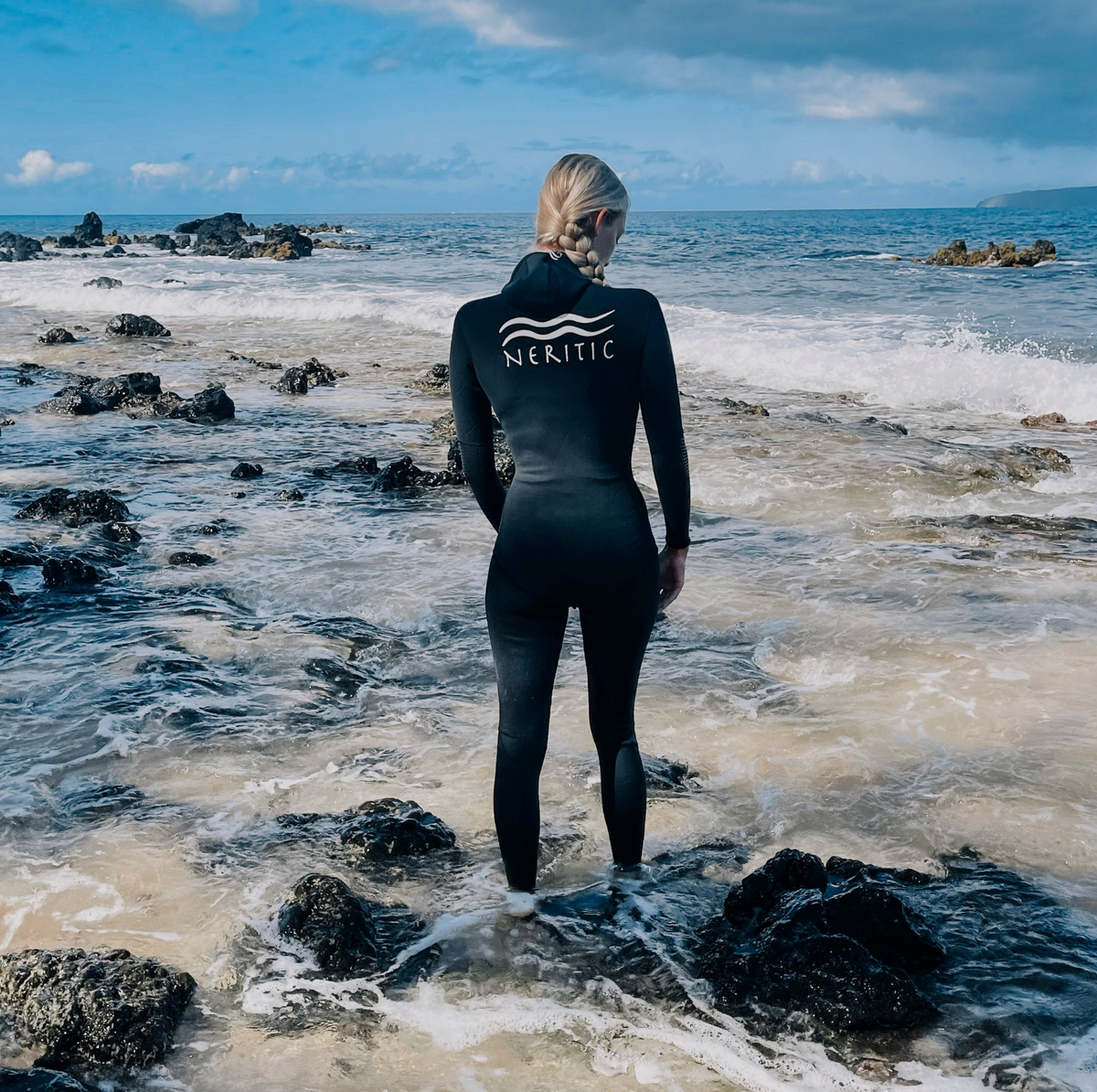 Womens 5mm Open Cell Wetsuit - Black